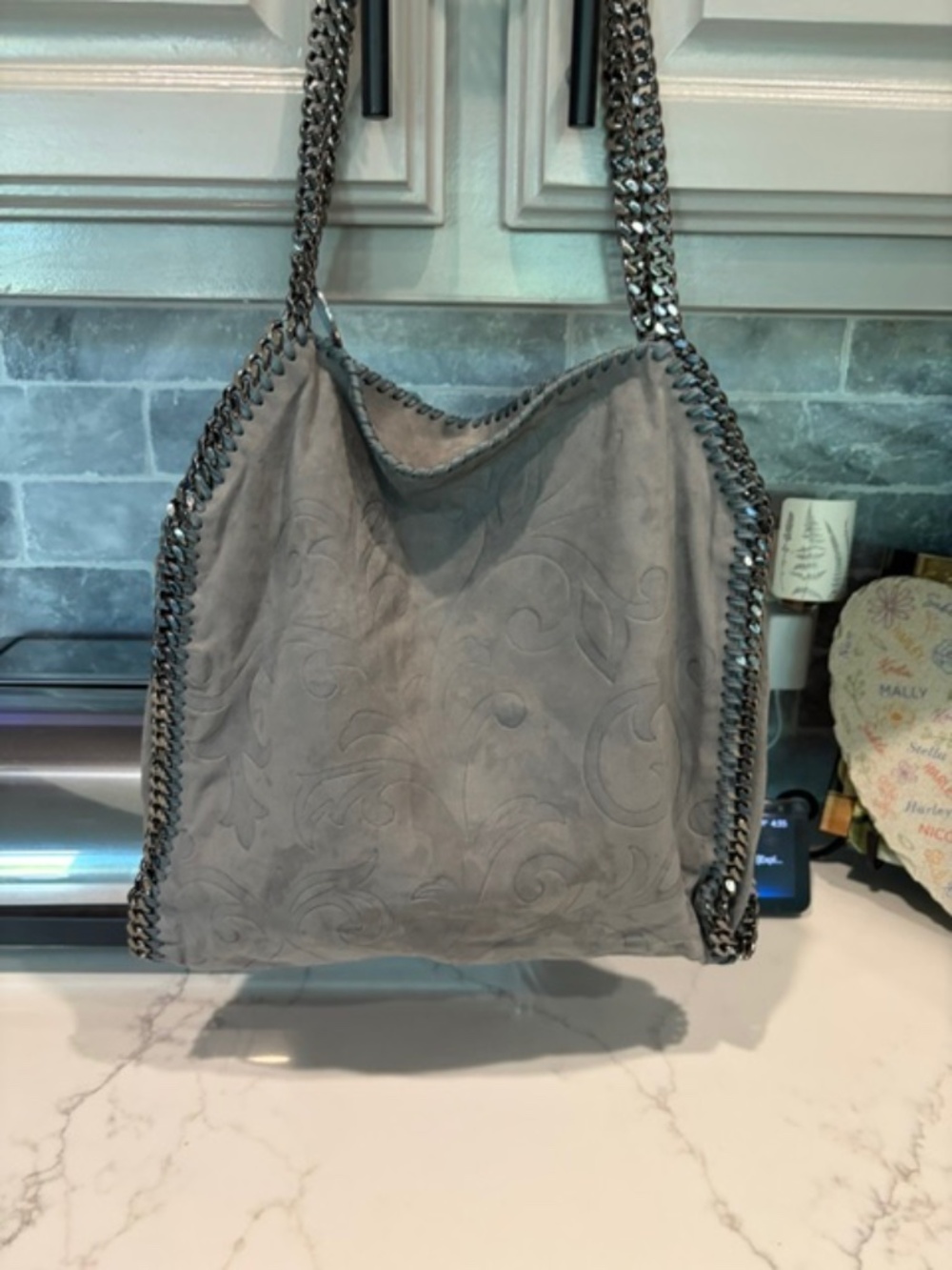Stella McCartney Falabella Bag**Gunmetal Grey